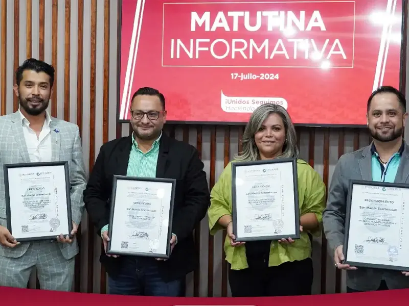 Texmelucan recibe certificaciones y reconocimiento nacional en mejora regulatoria: ¿Un verdadero avance?