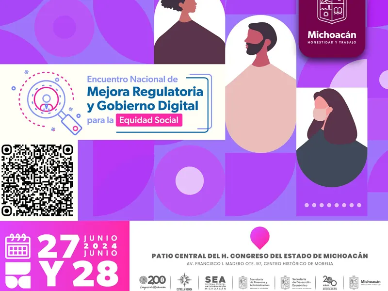 Encuentro Nacional de Mejora Regulatoria y Gobierno Digital para la Equidad Social