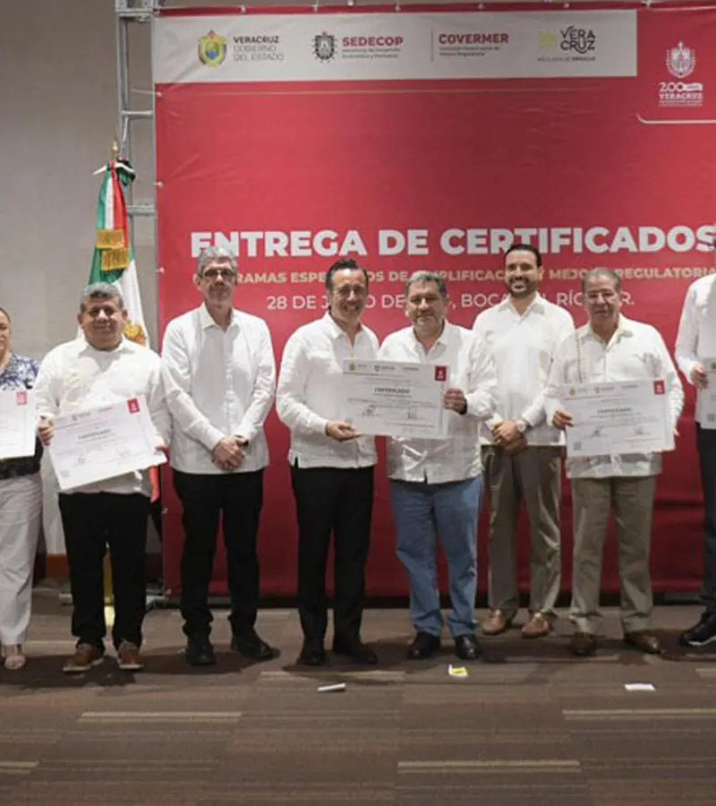 Coatzacoalcos recibe certificado de mejora regulatoria: impulso a la competitividad y eficiencia