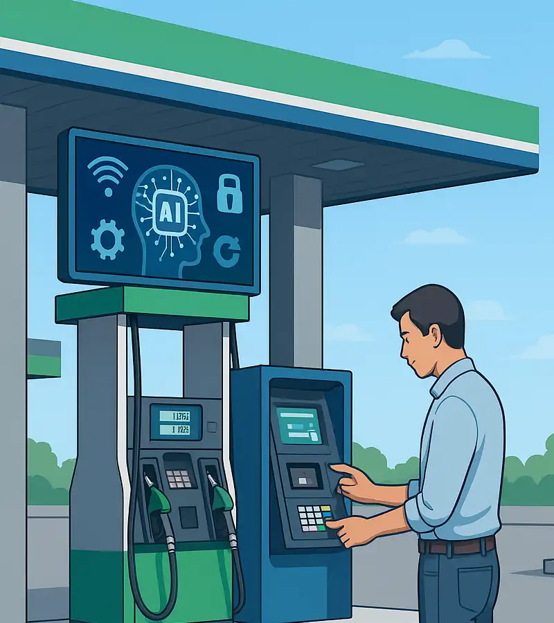 Gasolineras inteligentes: Cómo la IA está transformando la operación, seguridad y ventas