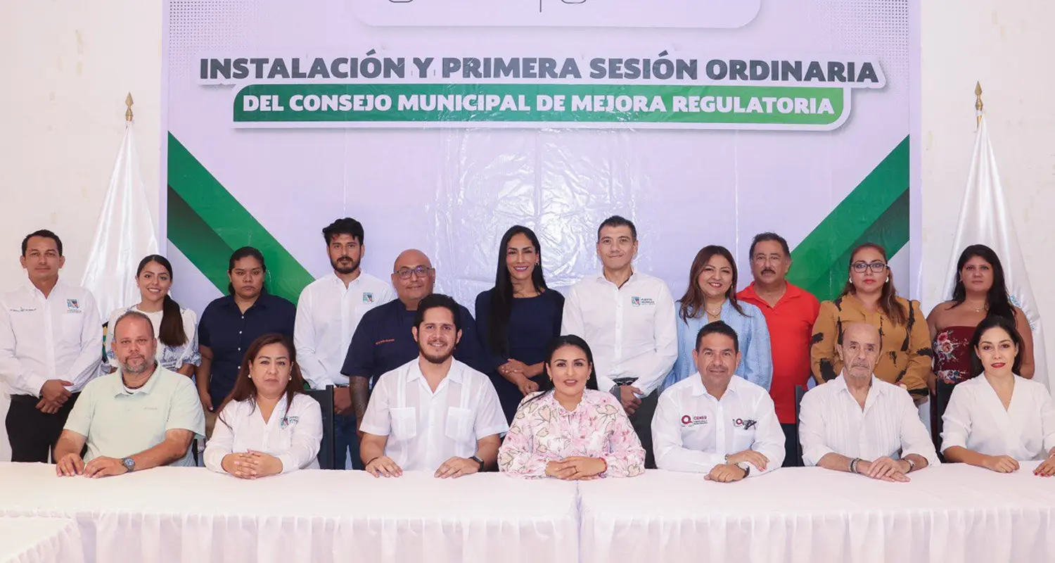 Puerto Morelos Fortalece la Mejora Regulatoria con la Creación de su Consejo Consultivo