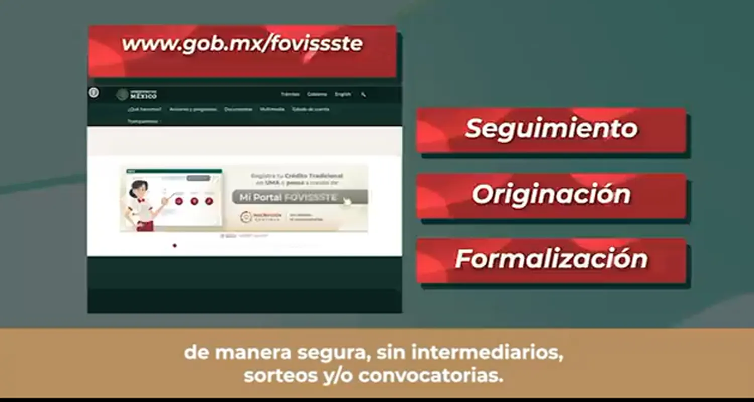 FOVISSSTE revoluciona el acceso a créditos: ¡Trámites digitales al alcance de todos!