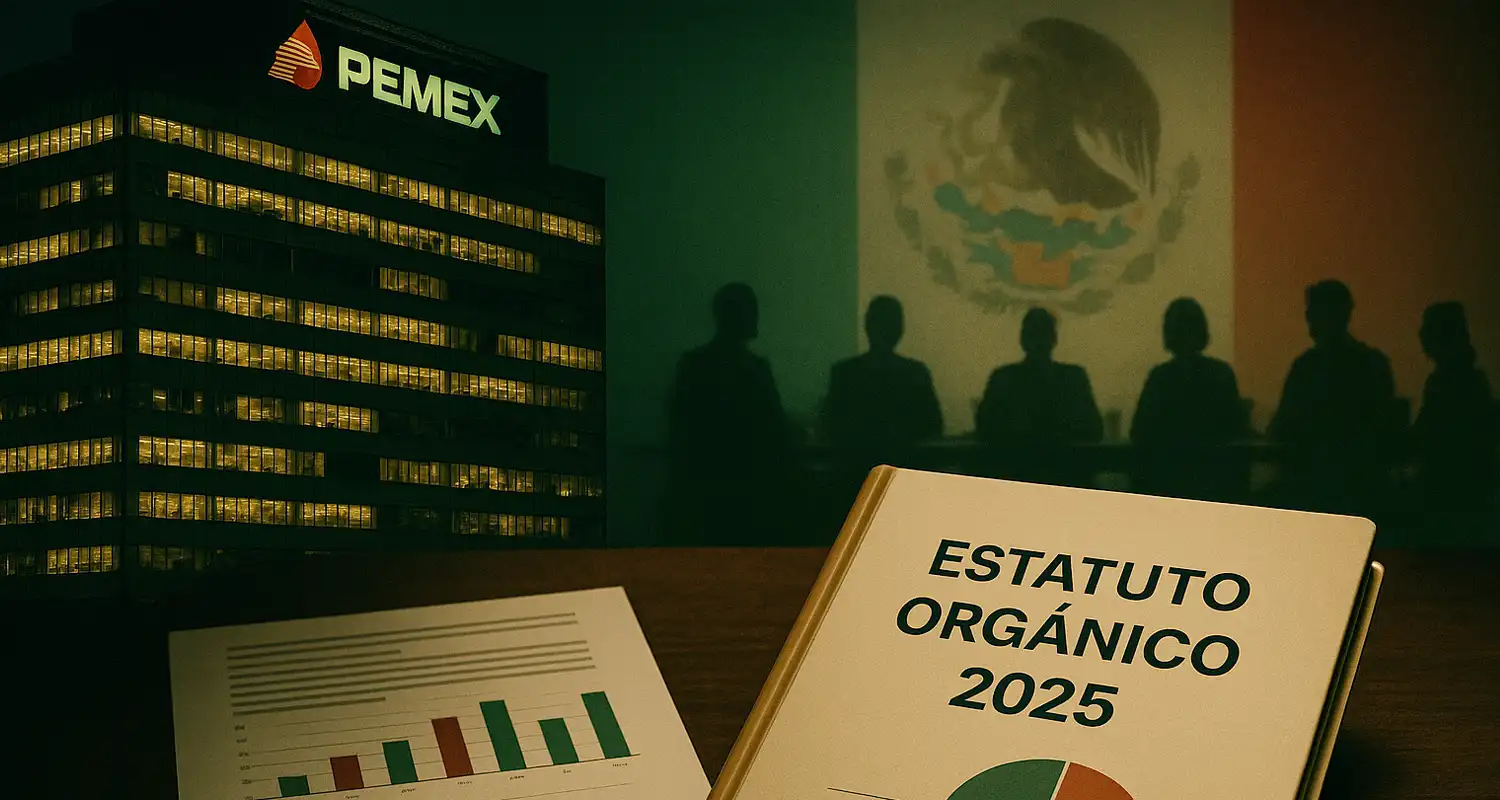 Reforma energética: PEMEX 2025 estrena Estatuto Orgánico
