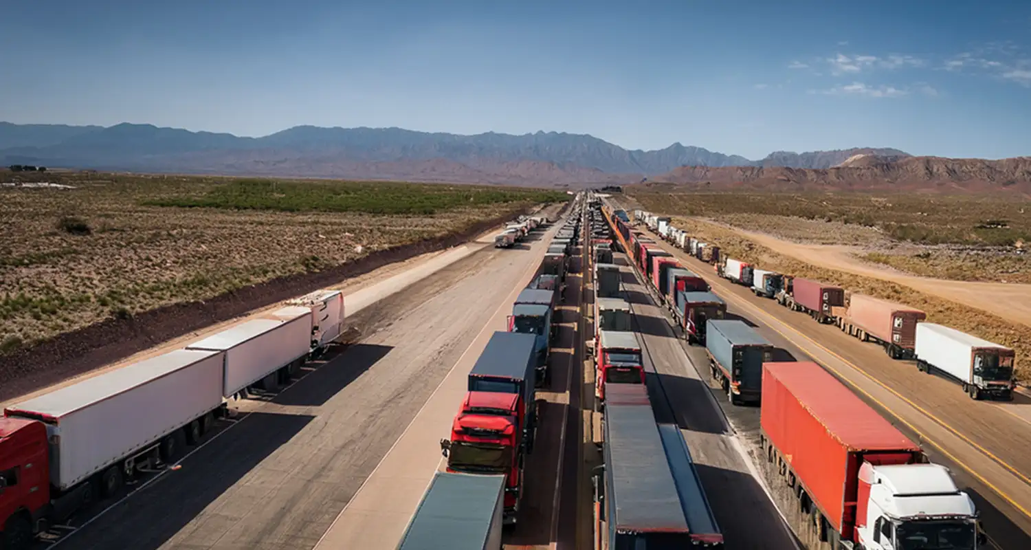 Exportaciones mexicanas en frontera norte caen 25% por incertidumbre ante aranceles de Trump