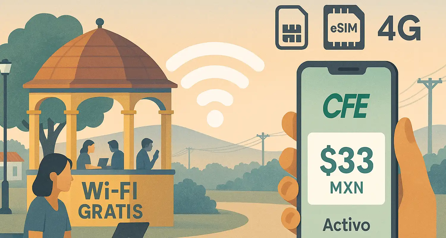 CFE planes de conectividad: de internet gratuito a servicio comercial