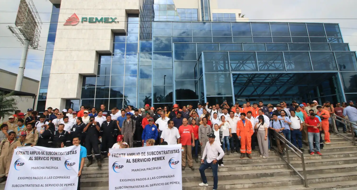 Proveedores de Pemex estallan: preparan marchas por pagos incumplidos