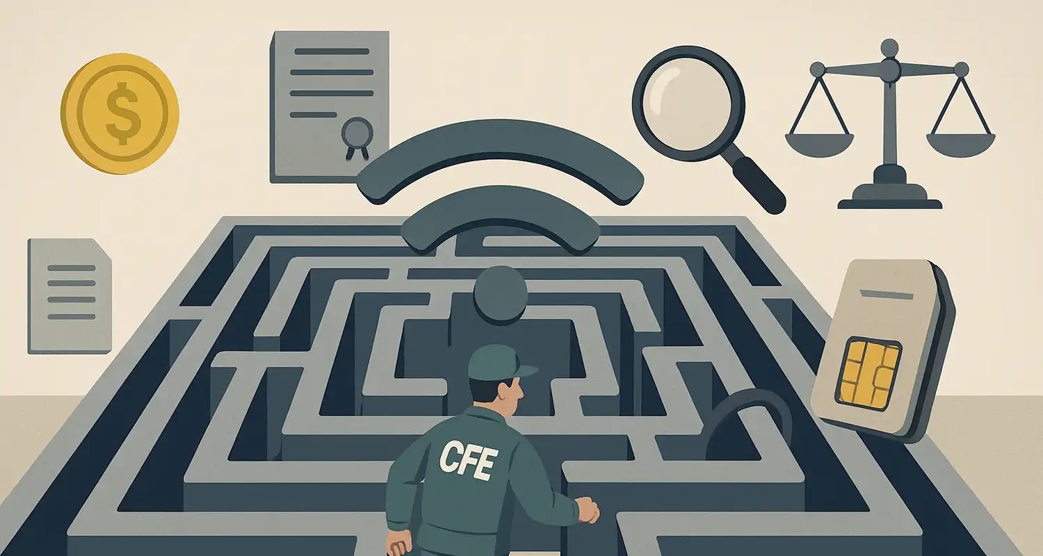 Retos financieros, regulatorios y de transparencia de CFE Internet en 2025