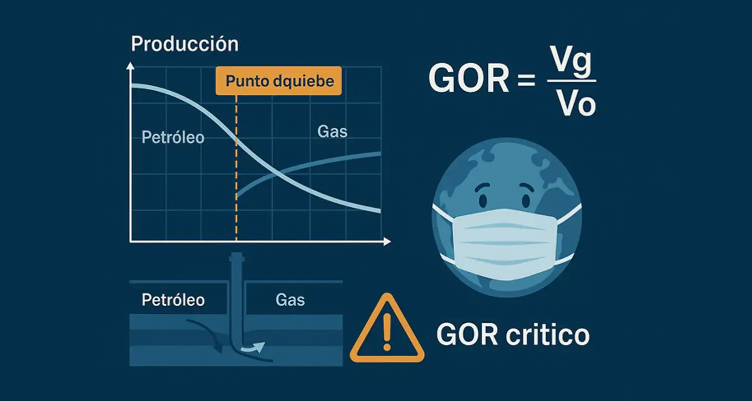 GOR crítico: el punto de quiebre entre producción eficiente y pérdida de hidrocarburos