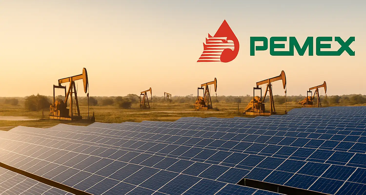 Energía solar y eólica: El boom en tierras PEMEX que está transformando pozos en parques renovables