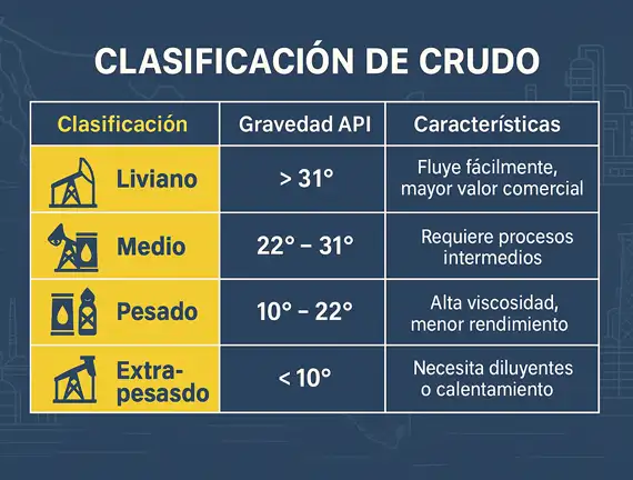 API Gravity en petróleo crudo: qué es, cómo se calcula y por qué afecta el valor comercial del crudo