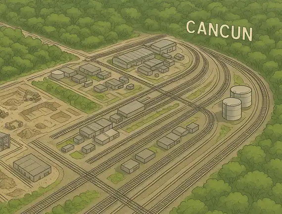 A evaluación ambiental terminal de carga del Tren Maya en Cancún
