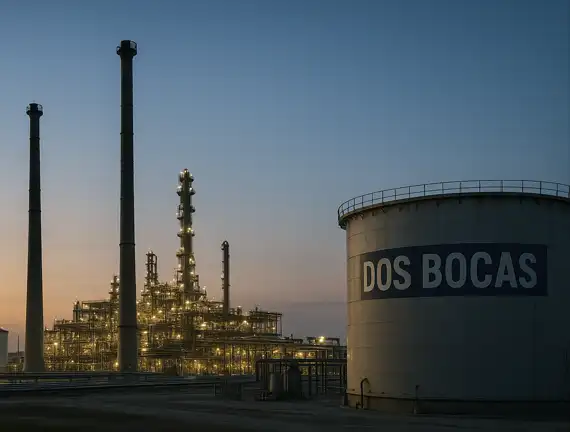 Inaugurada pero aún en pañales: Dos Bocas se detiene por crudo 'sucio' y dispara el costo de la promesa energética de la 4T