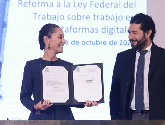 México Lidera la Protección de Trabajadores de Plataformas Digitales con Nueva Reforma Laboral