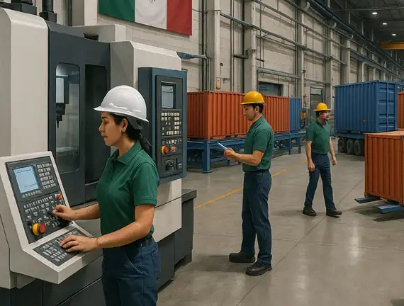 Manufactura mexicana impulsa récord en exportaciones durante primer trimestre de 2025