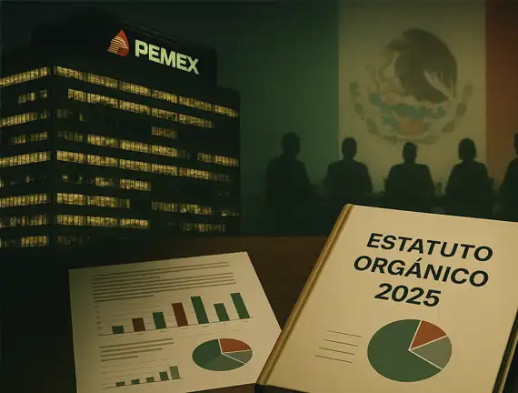 Reforma energética: PEMEX 2025 estrena Estatuto Orgánico