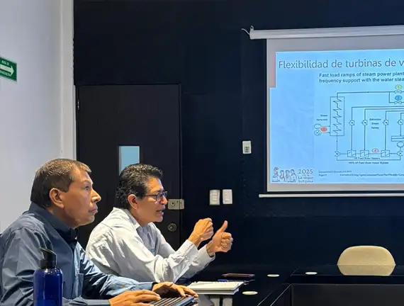 INEEL capacita a CFE en turbinas eficientes para la transición energética