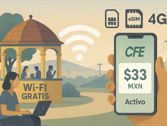 CFE planes de conectividad: de internet gratuito a servicio comercial