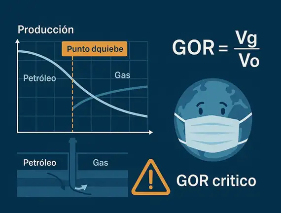GOR crítico: el punto de quiebre entre producción eficiente y pérdida de hidrocarburos