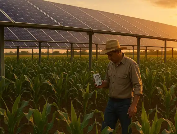 Agrovoltaica: El doble cultivo que revoluciona el campo Mexicano con la energía solar