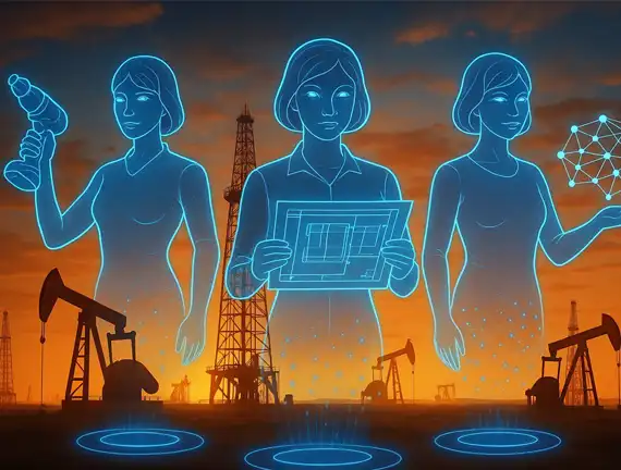 Ida, Nora y Marie: Los asistentes de IA que pueden revolucionar Pemex