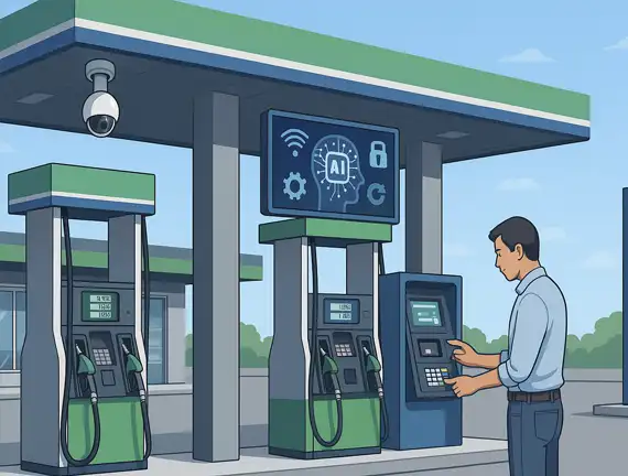 Gasolineras inteligentes: Cómo la IA está transformando la operación, seguridad y ventas