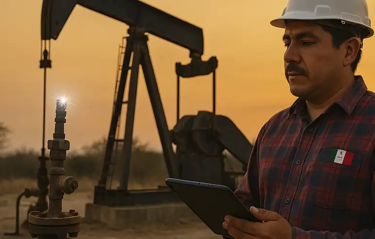 Cuando el Pozo Aprende: IA revive los campos marginales de Pemex
