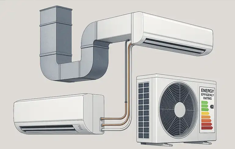 NOM-011-ENER-2025: Eficiencia Energética en Acondicionadores de Aire Tipo Dividido (<10.6 kW, Compresor Rotativo)