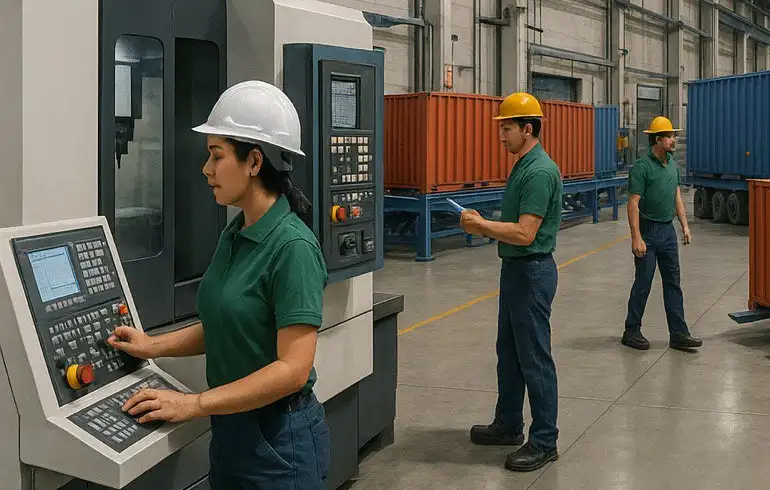 Manufactura mexicana impulsa récord en exportaciones durante primer trimestre de 2025