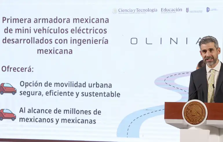 Olinia: Autos Eléctricos Mexicanos desde 90 mil pesos