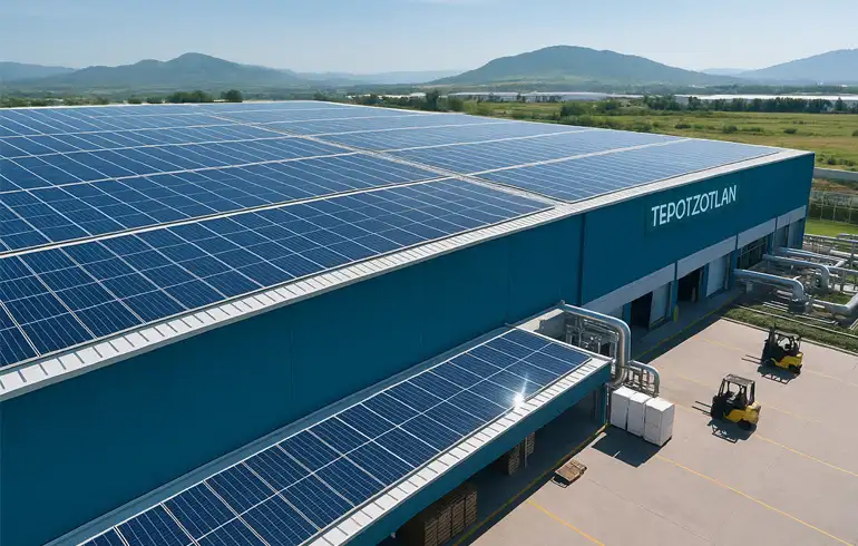 Energía solar en azoteas industriales: GEODIS y Prologis revolucionan la logística sustentable en Edomex