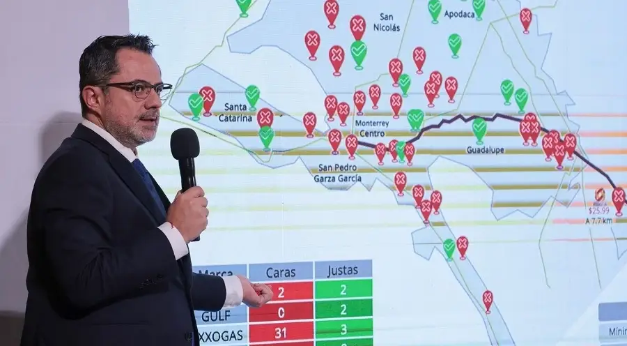 Gobierno quiere tope voluntario al precio de la gasolina