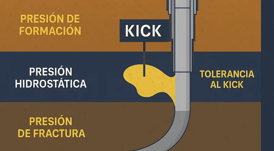 Kick Tolerance en Perforación Petrolera: cálculo, prevención y aplicación crítica