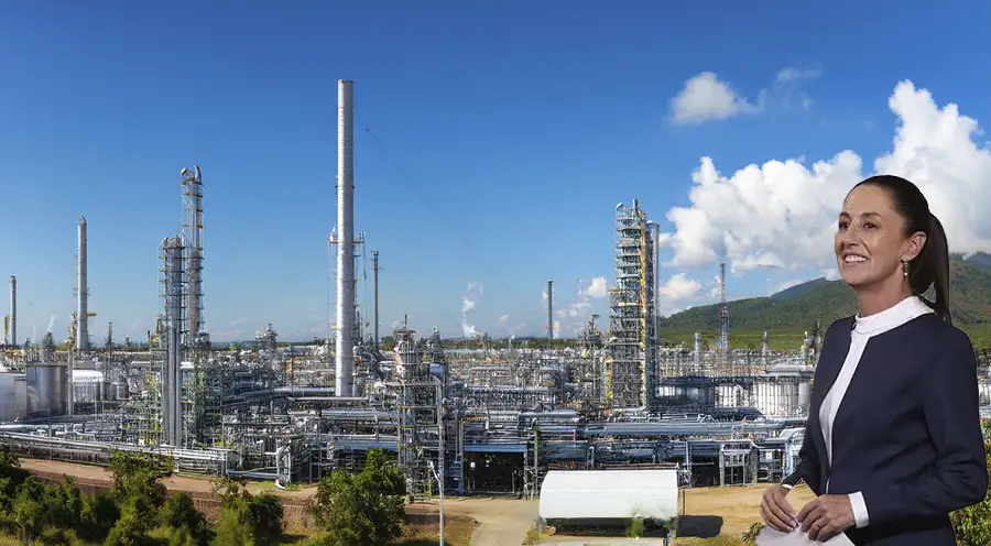 Refinería Olmeca no levanta vuelo: Pemex procesa 37% menos crudo que la meta proyectada