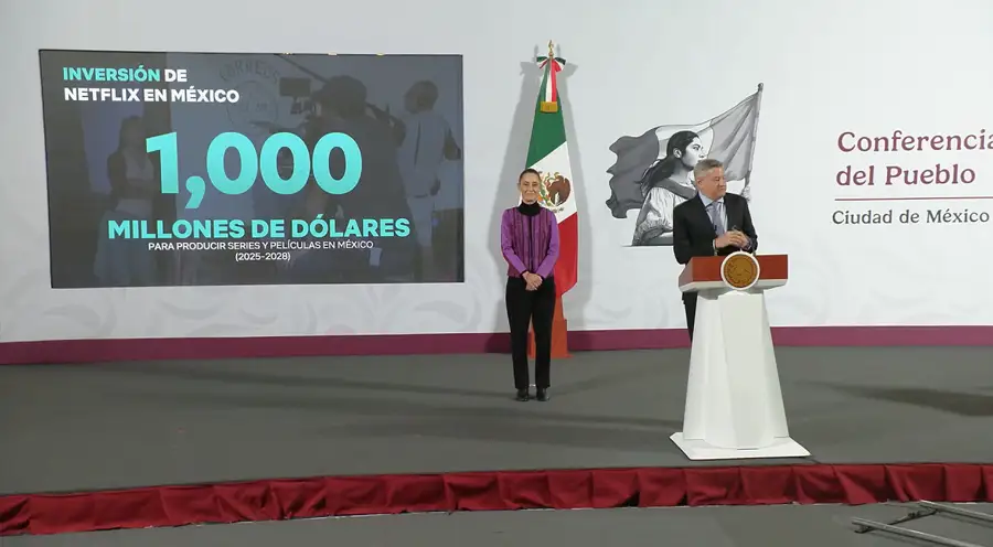 Netflix suelta la cartera: invertirá $1,000 millones en México