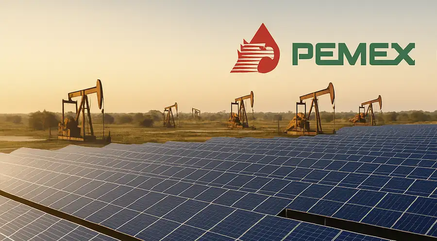 Energía solar y eólica: El boom en tierras PEMEX que está transformando pozos en parques renovables