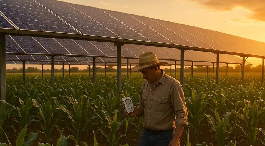 Agrovoltaica: El doble cultivo que revoluciona el campo Mexicano con la energía solar