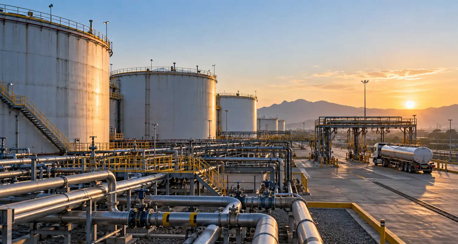 Almacenamiento de combustibles: qué capacidad tiene realmente una terminal