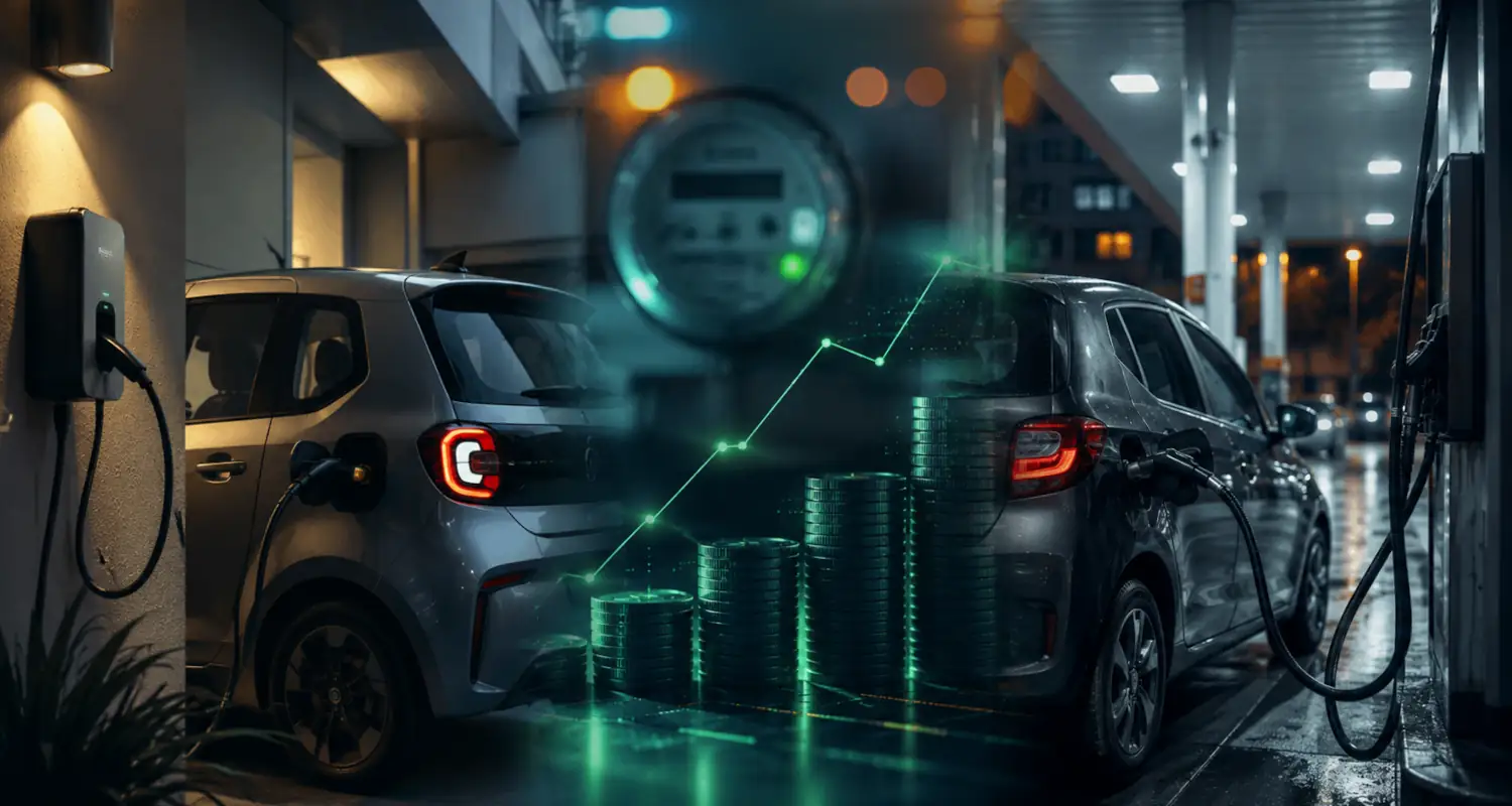 Auto eléctrico barato vs gasolina: costo real después de 5 años en México