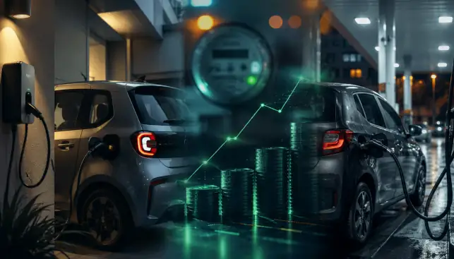 Auto eléctrico barato vs gasolina: costo real después de 5 años en México