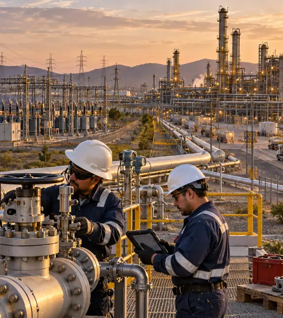 La cadena invisible de proveedores que sostiene petróleo, gas, electricidad y combustibles
