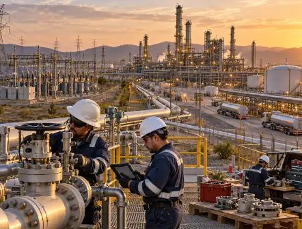 La cadena invisible de proveedores que sostiene petróleo, gas, electricidad y combustibles