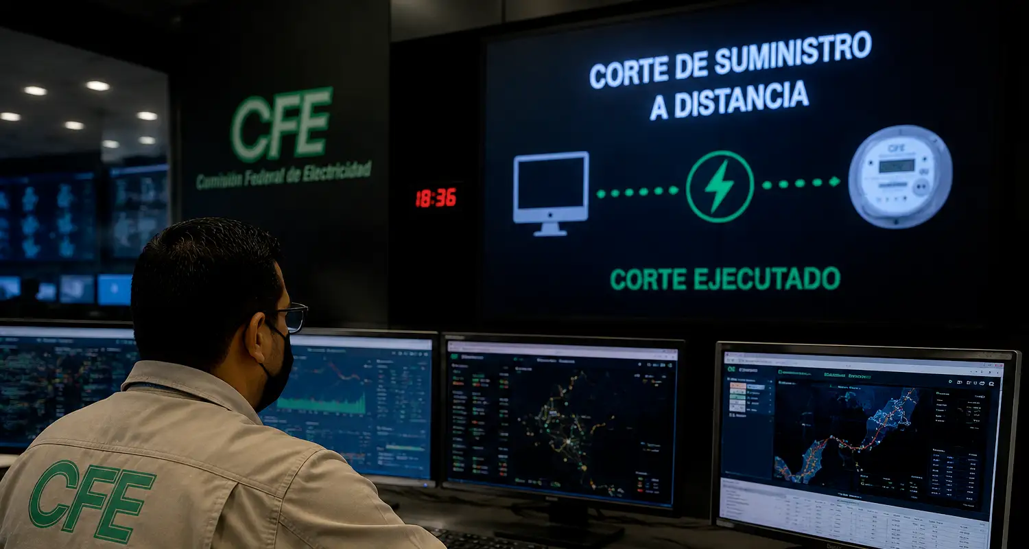 ¿CFE puede cortar la luz a distancia con los nuevos medidores inteligentes?