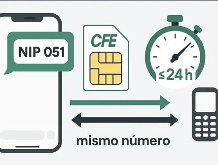 Portabilidad en CFE Telecom 2025: requisitos, pasos y tiempos reales
