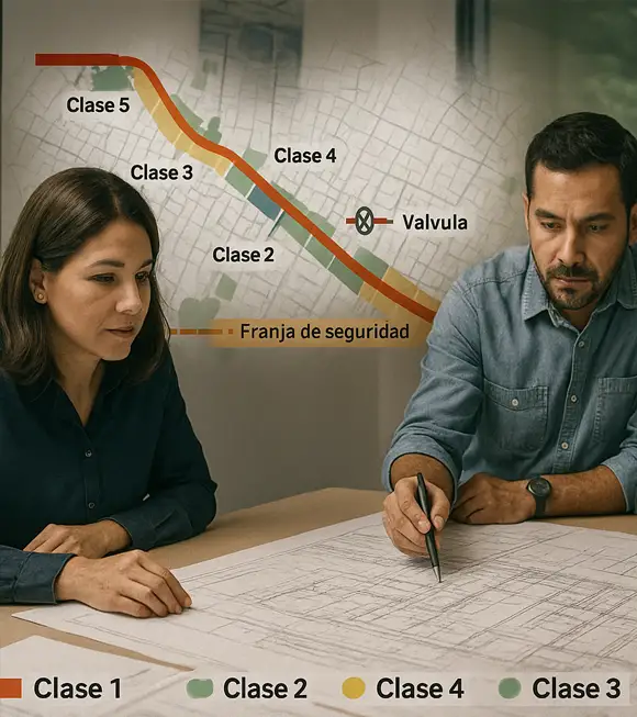 Clases de localización (1–5) en NOM-020-ASEA-2024: impacto en diseño y PMOP