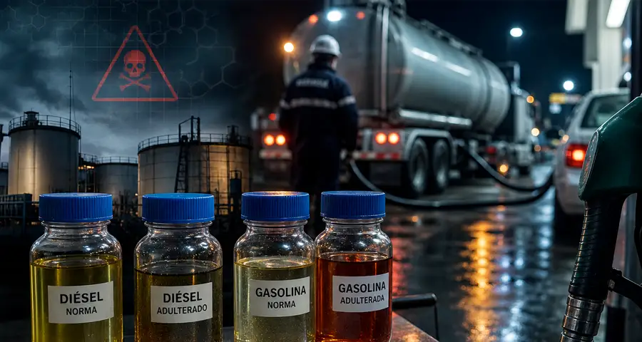 Combustible adulterado en México: el riesgo oculto del huachicol fiscal para consumidores