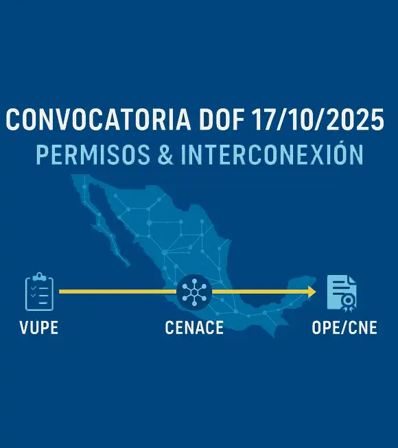 Convocatoria extraordinaria para permisos y estudios de interconexión