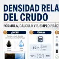 Densidad relativa en petróleo crudo: cálculo, aplicación y diferencias con la Gravedad API