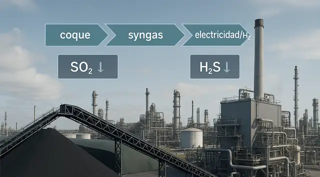 Coque a kilovatios: cómo PEMEX convertirá sus desechos en negocio