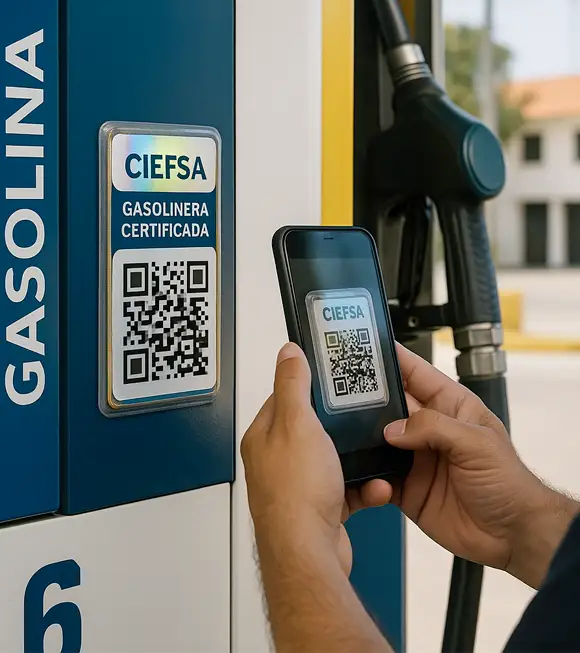 Distintivo CIEFSA vs. monitoreo público: dos formas muy distintas de vigilar la gasolina