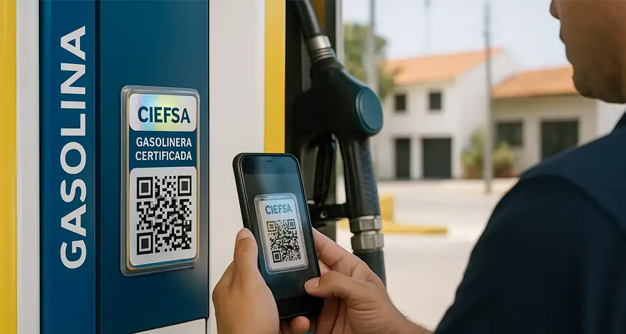 Distintivo CIEFSA vs. monitoreo público: dos formas muy distintas de vigilar la gasolina